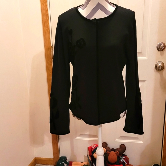 Alfani Sweaters - Alfani sweater with flower details.  Sz XL